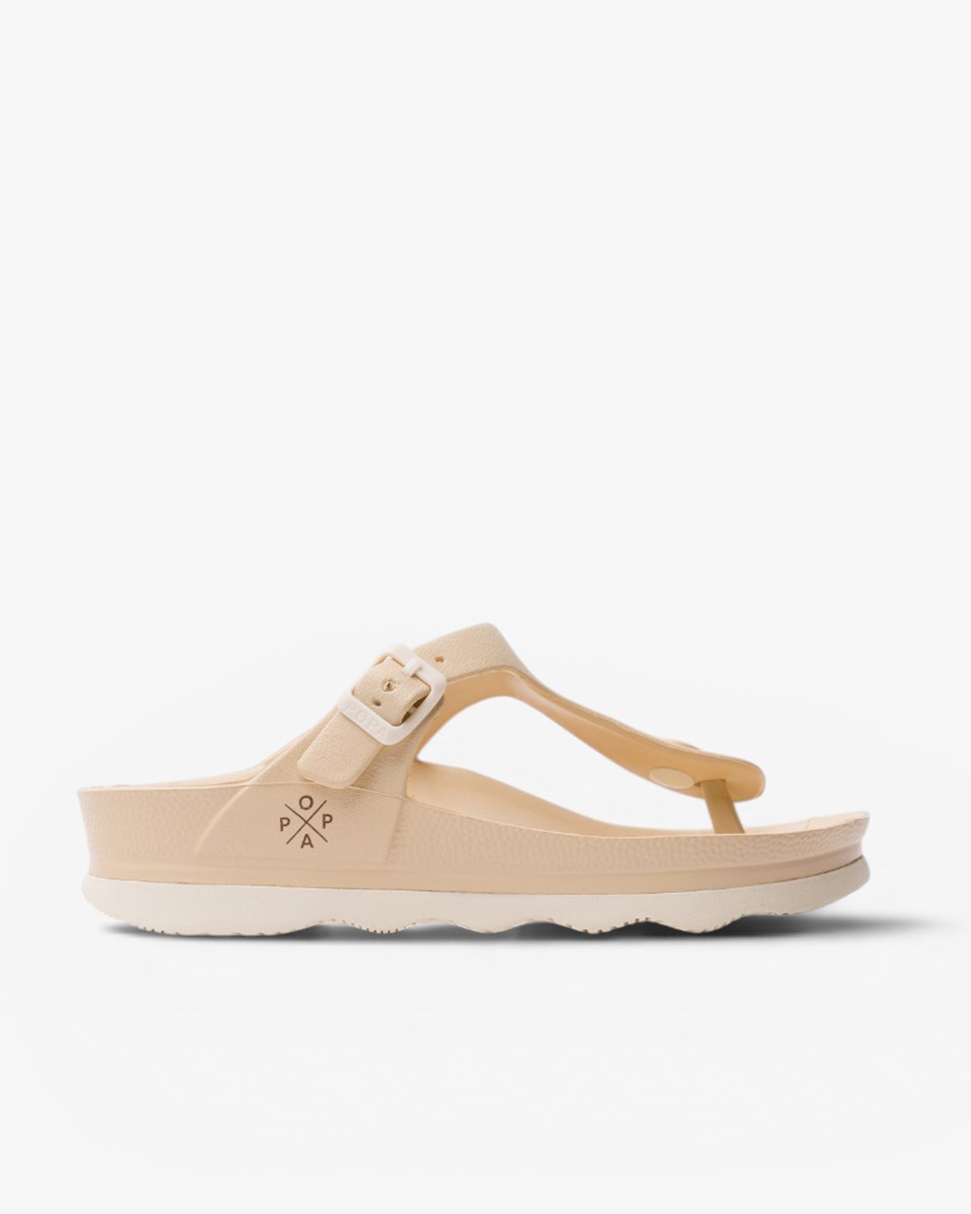 Claquettes d’eau pour femme Aqua Praia Beige
