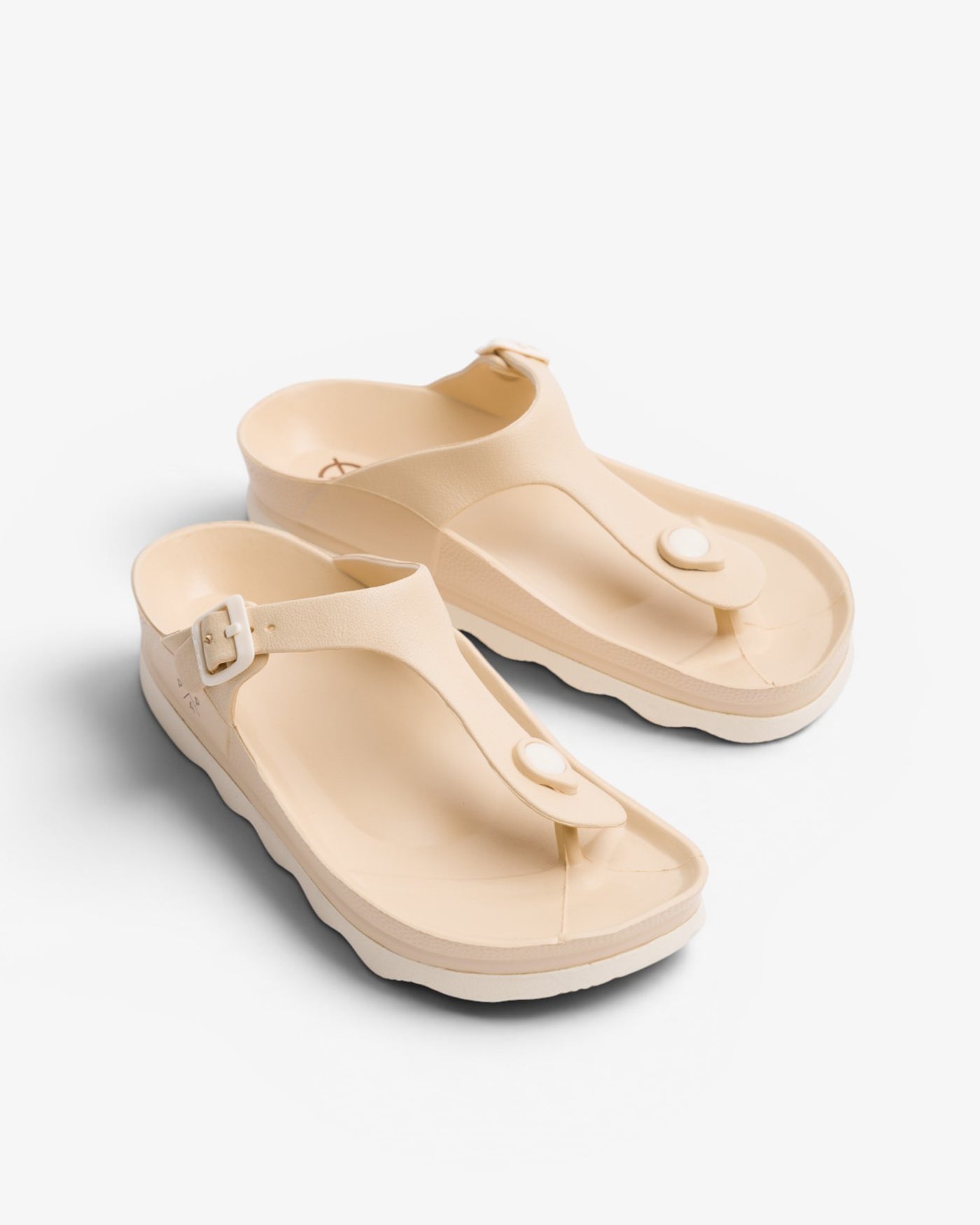 Claquettes d’eau pour femme Aqua Praia Beige