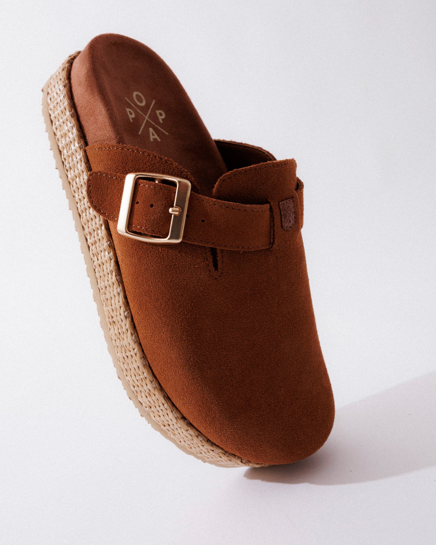 Sabots Acova en daim cuir