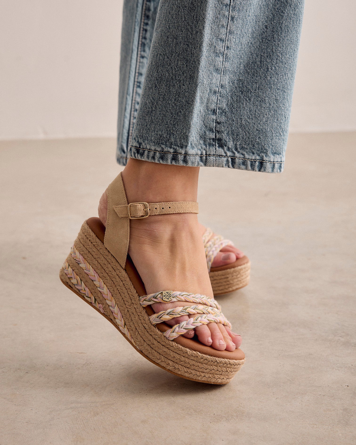 Cuña Albany Multicolor