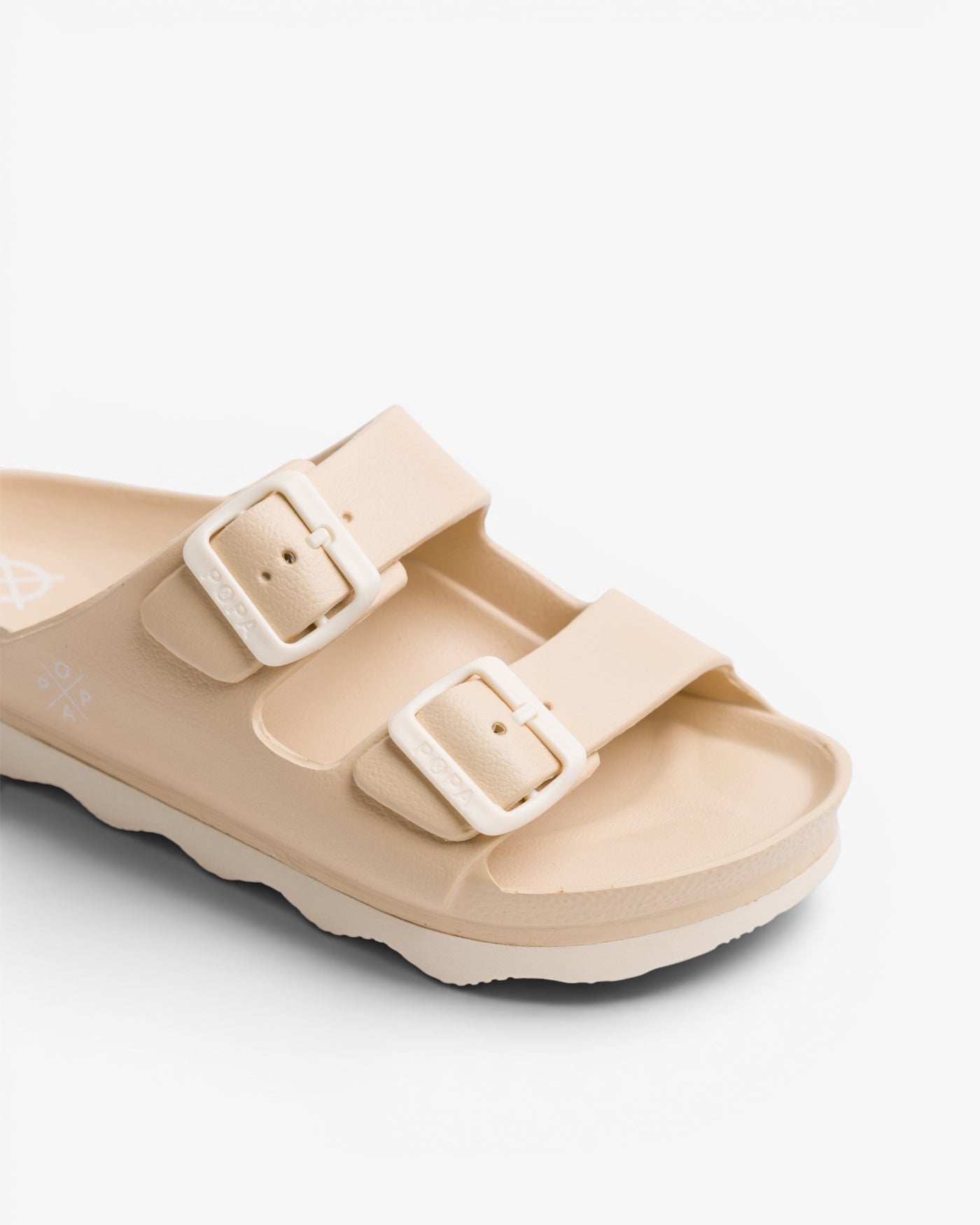 Claquettes d’eau femme Aqua Buye Beige