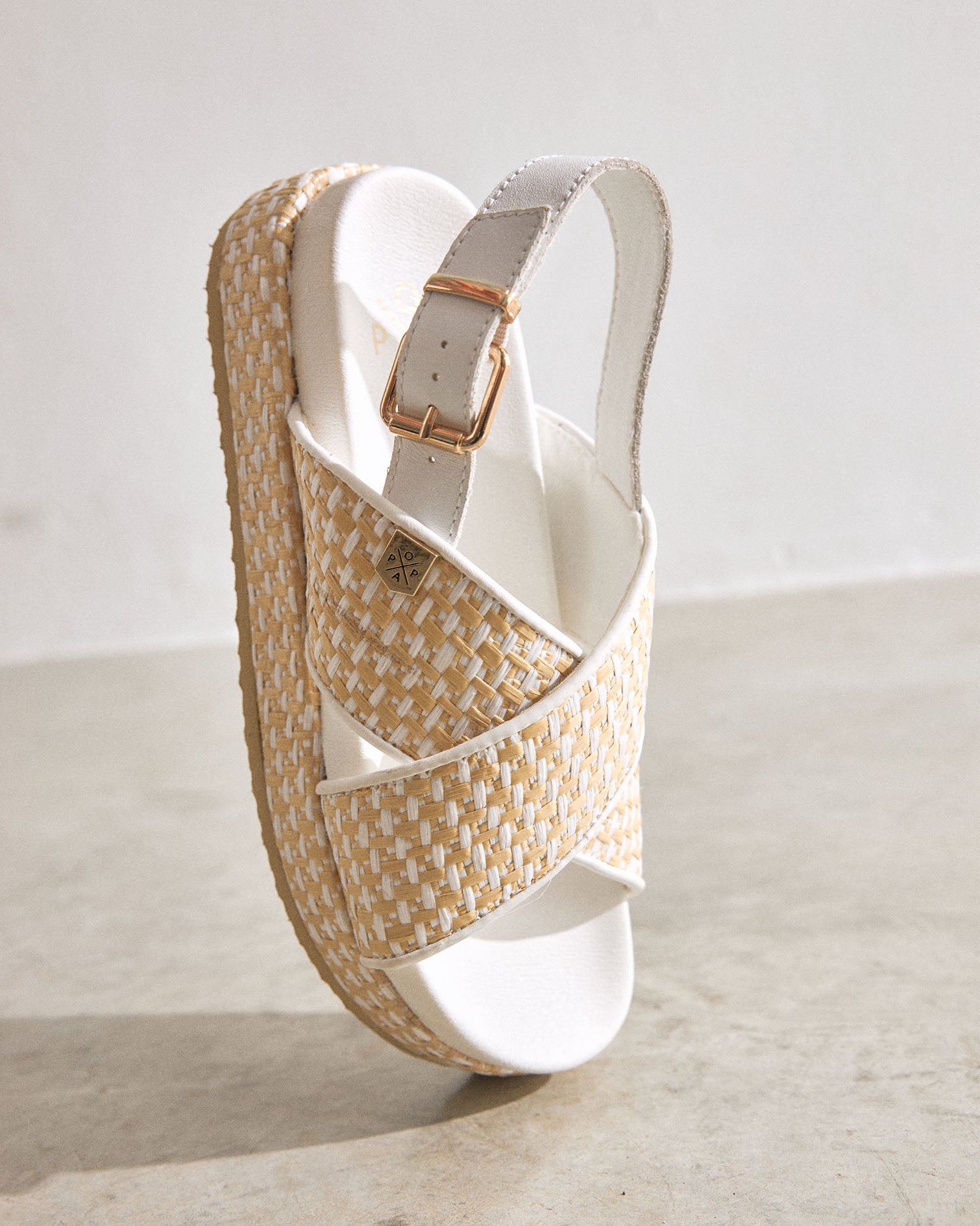 Sandale Basset Blanc