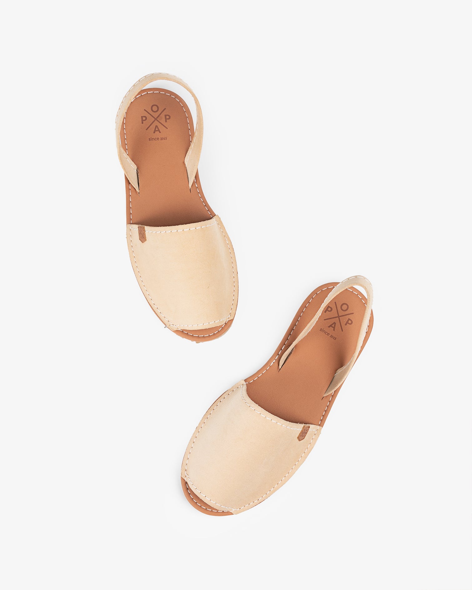 Menoquina Plana George Bay Serraje Beige