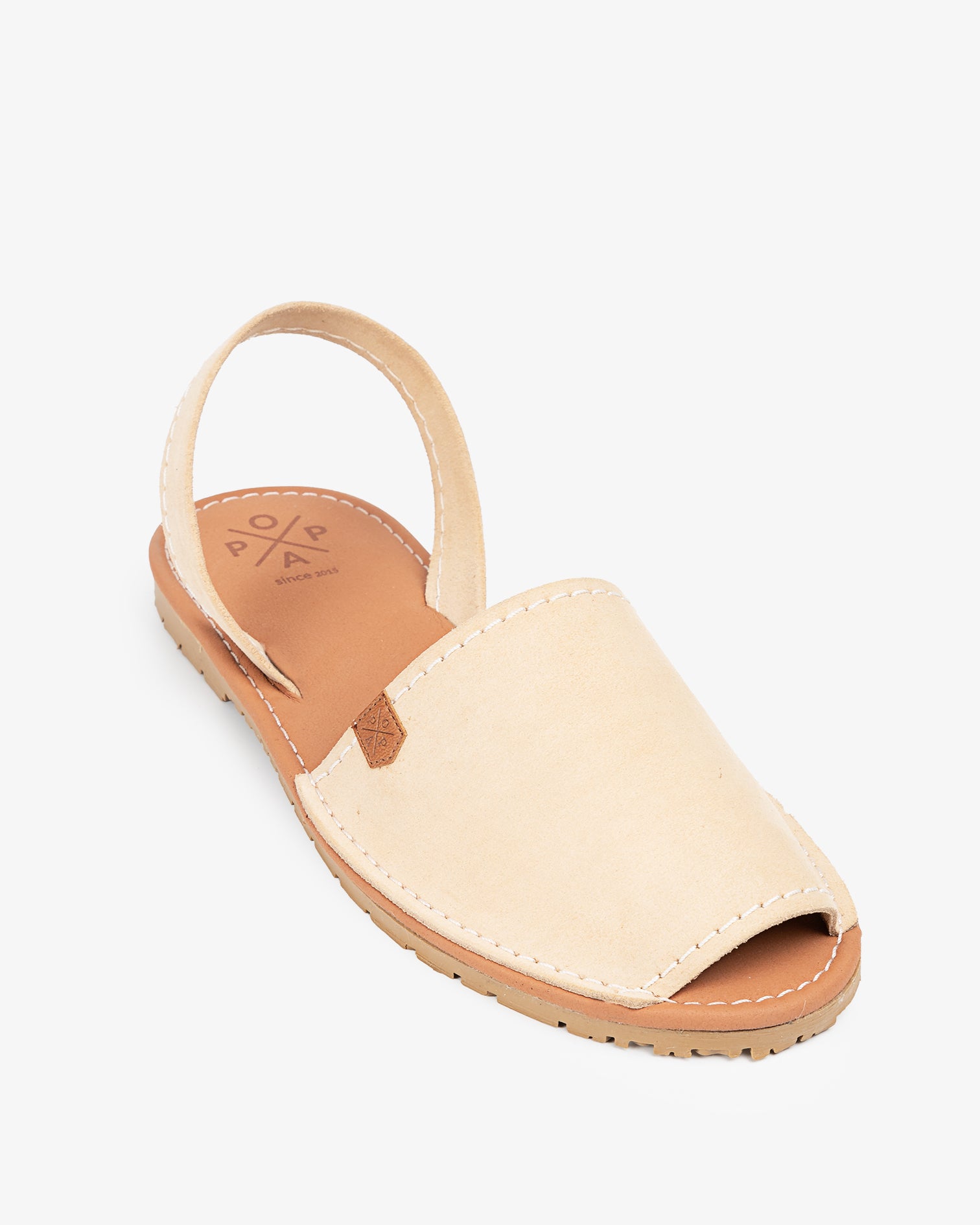 Menoquina Plana George Bay Serraje Beige