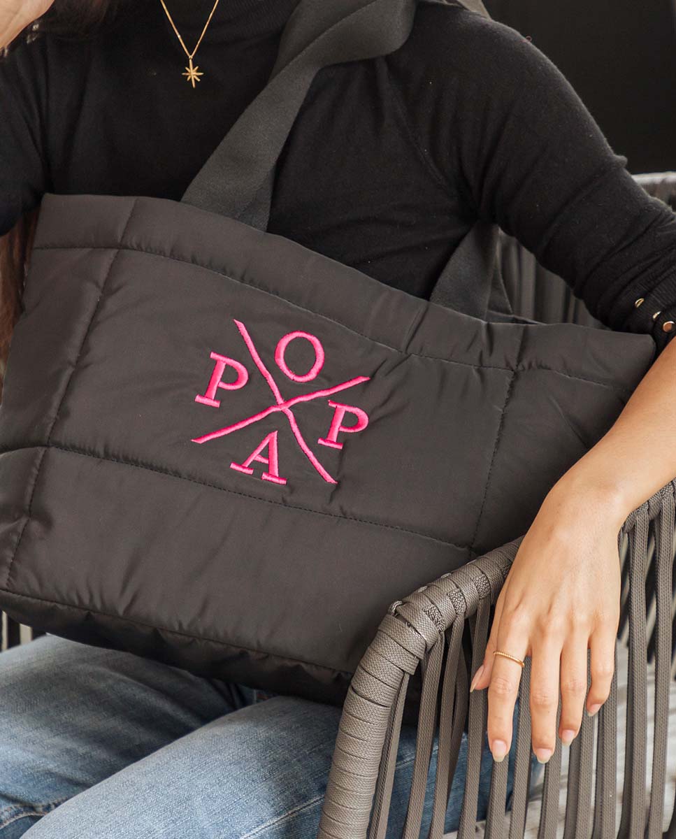 Bolso Alejandra Nylon Fucsia