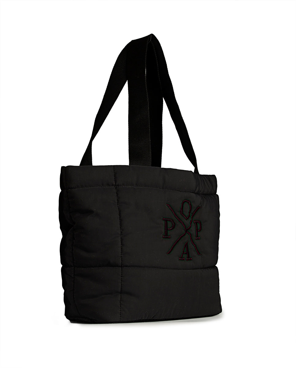 Bolso Alejandra Nylon Negro