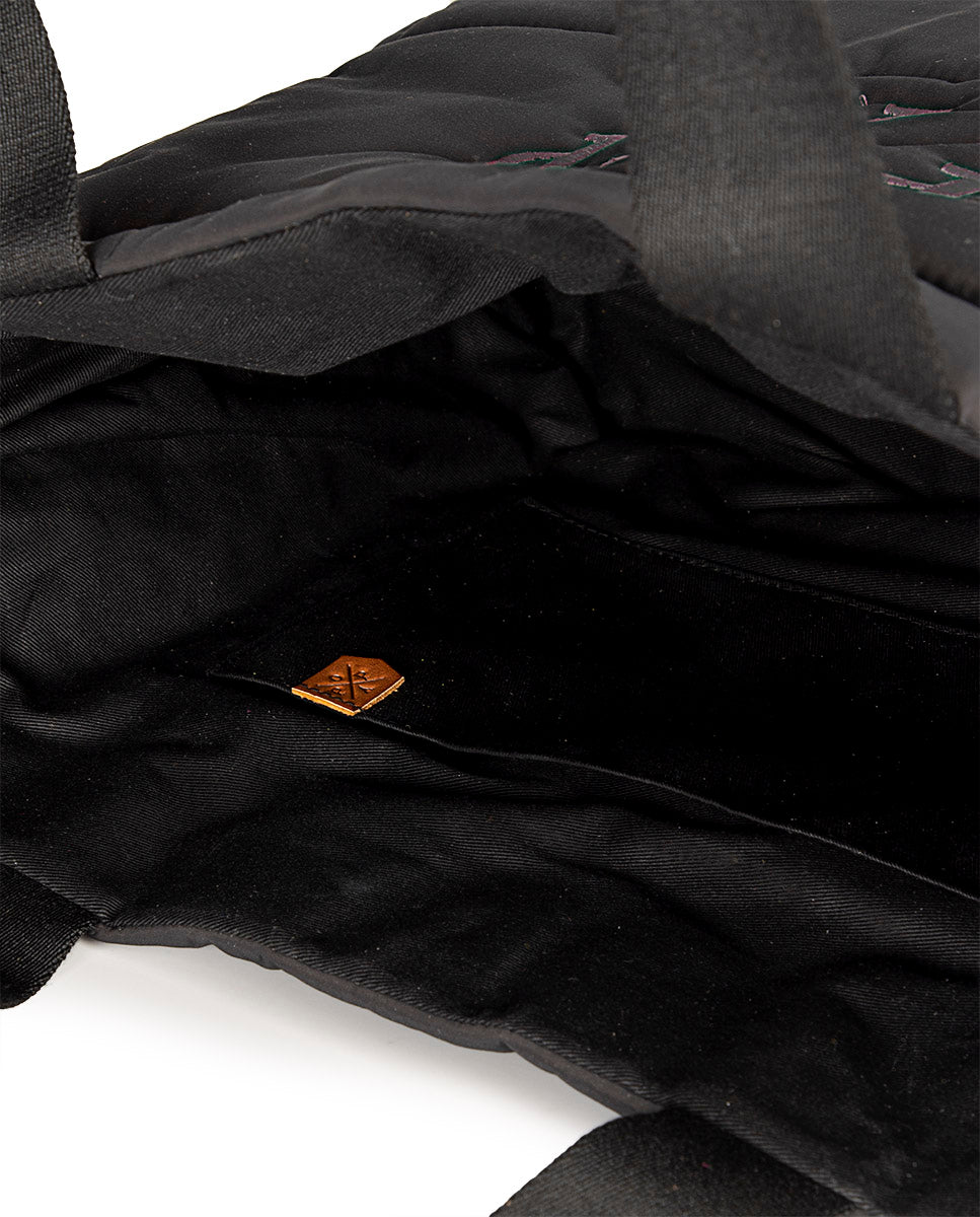 Bolso Alejandra Nylon Negro