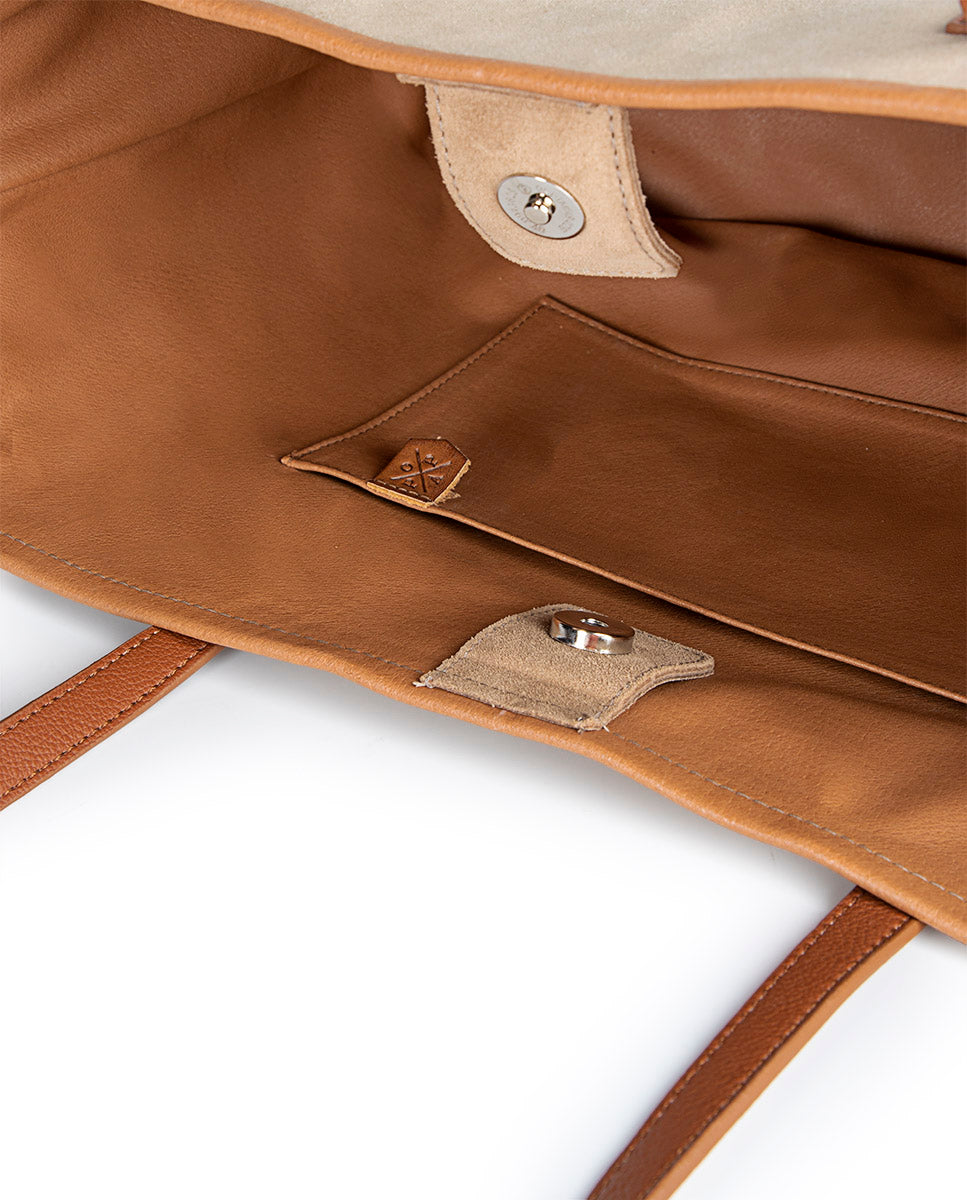 Bolso Abril Suede Beige