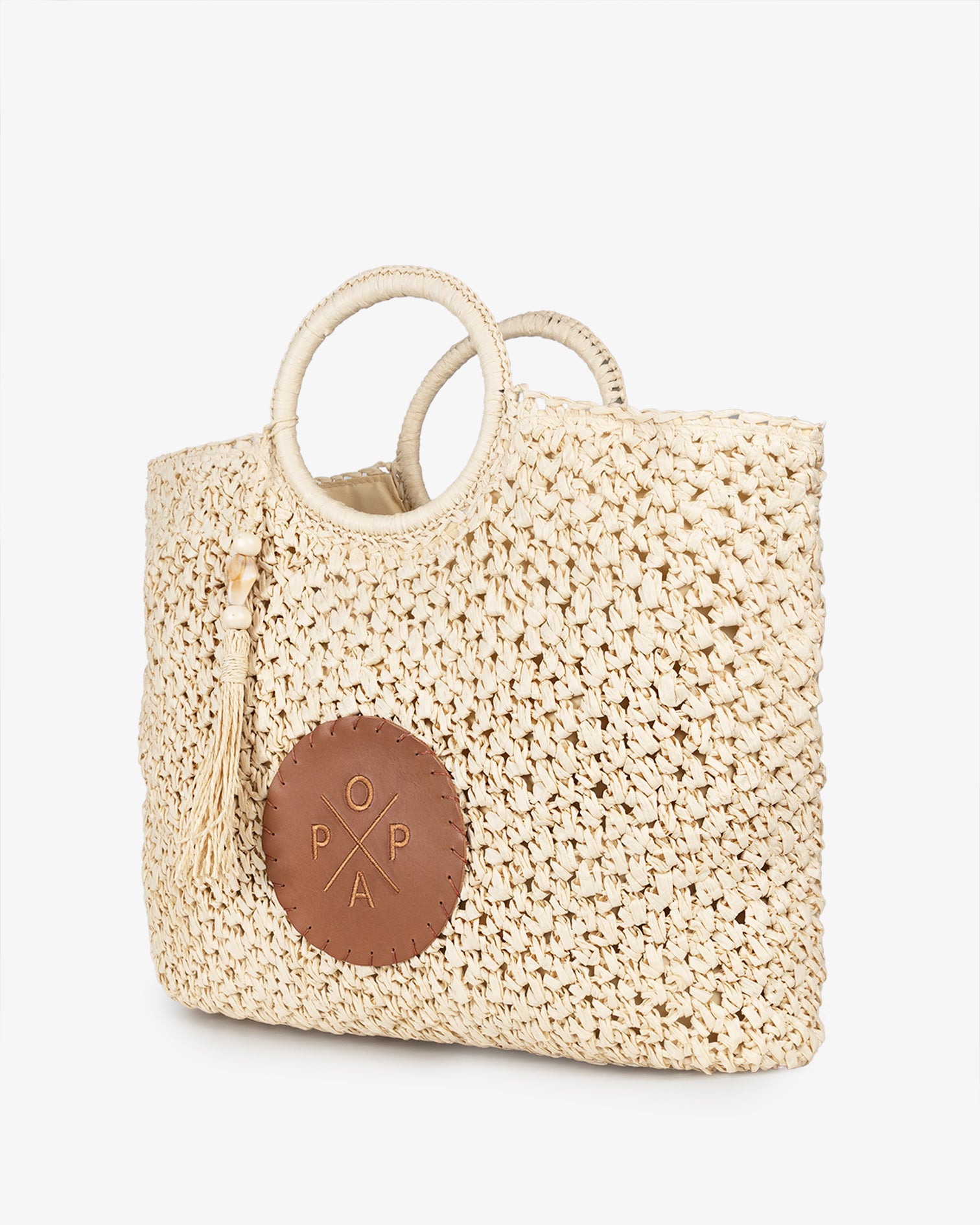 Bolso Solea Rafia Natural M
