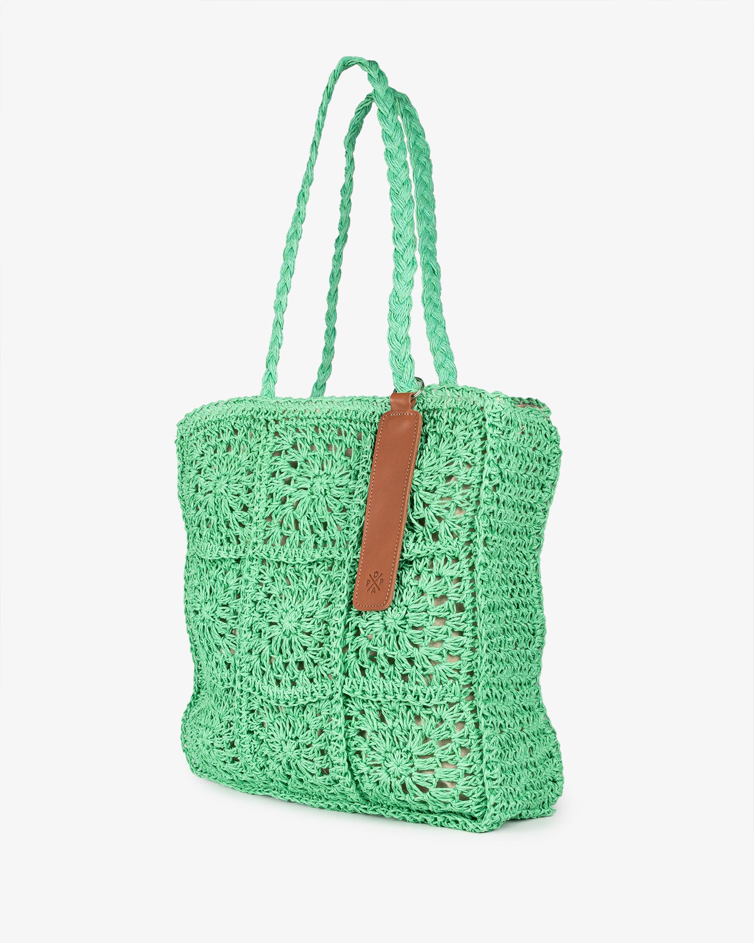 Bolso Amara Rafia Verde M