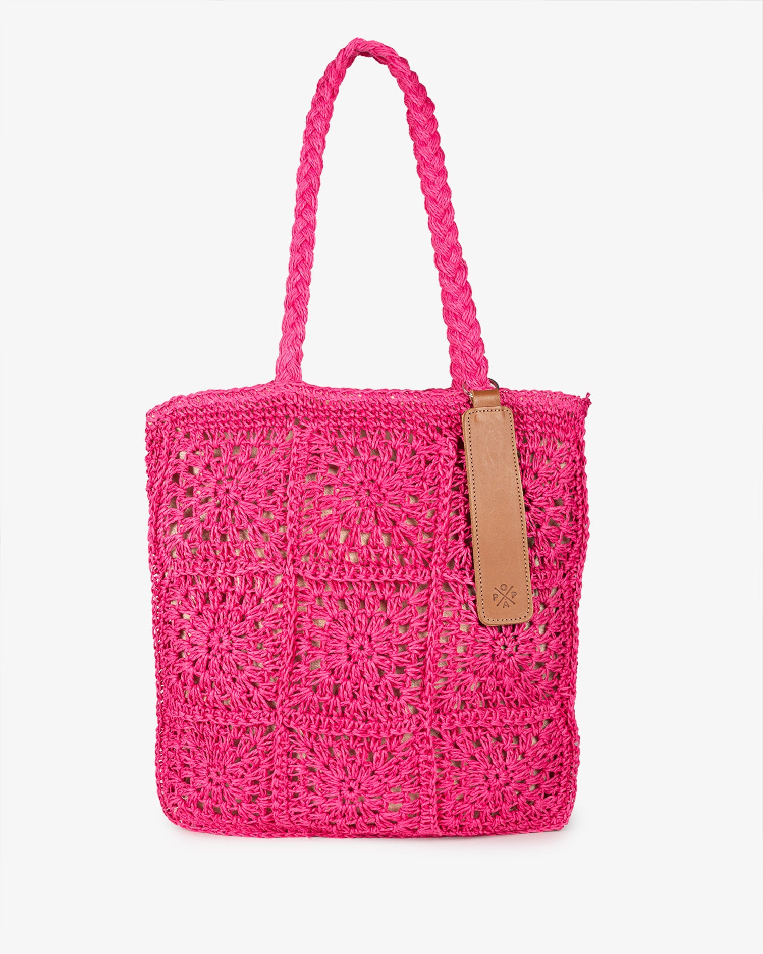 Bolso Amara Rafia Rosa M