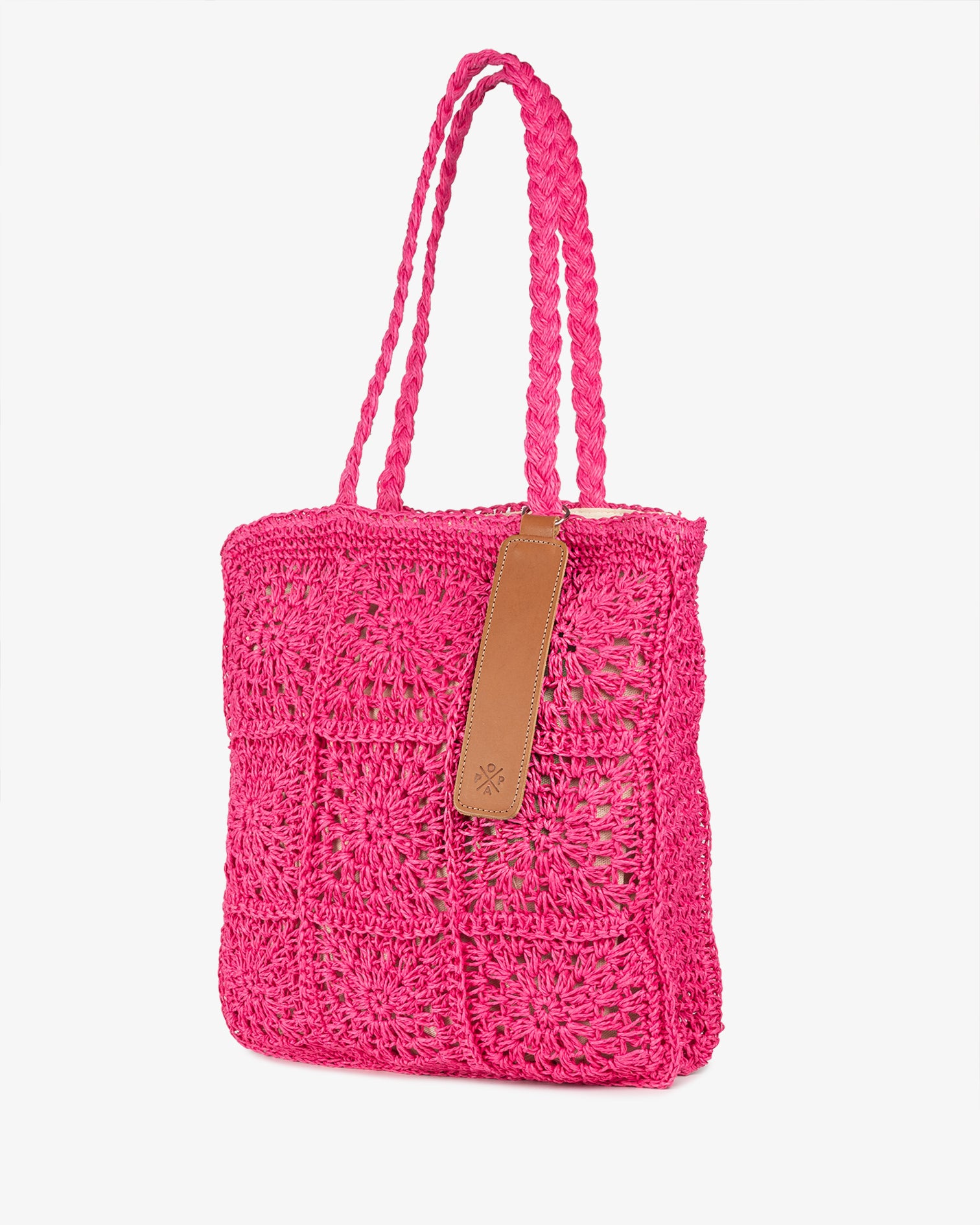 Bolso Amara Rafia Rosa M