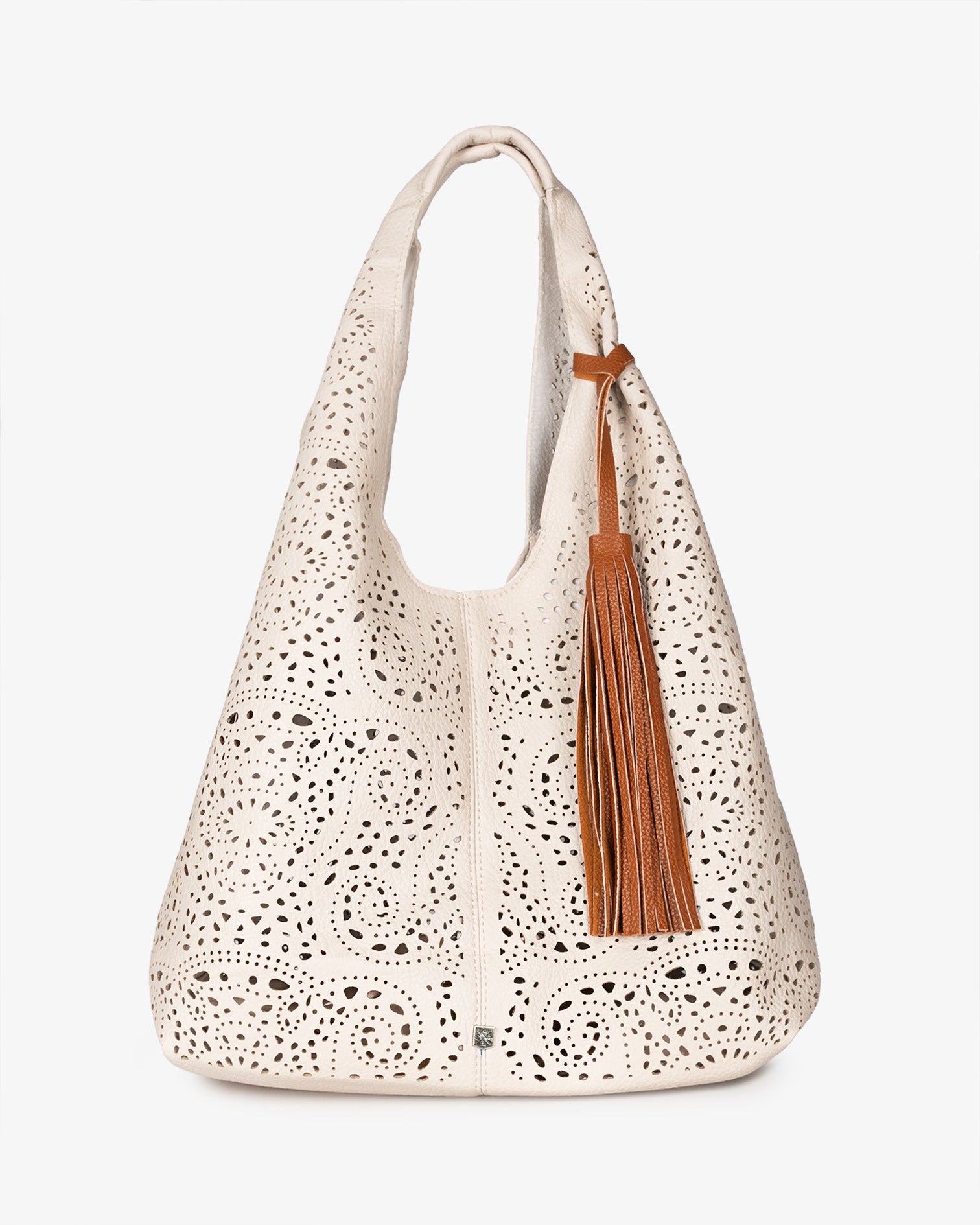 Bolso Malvin Calado Beige M