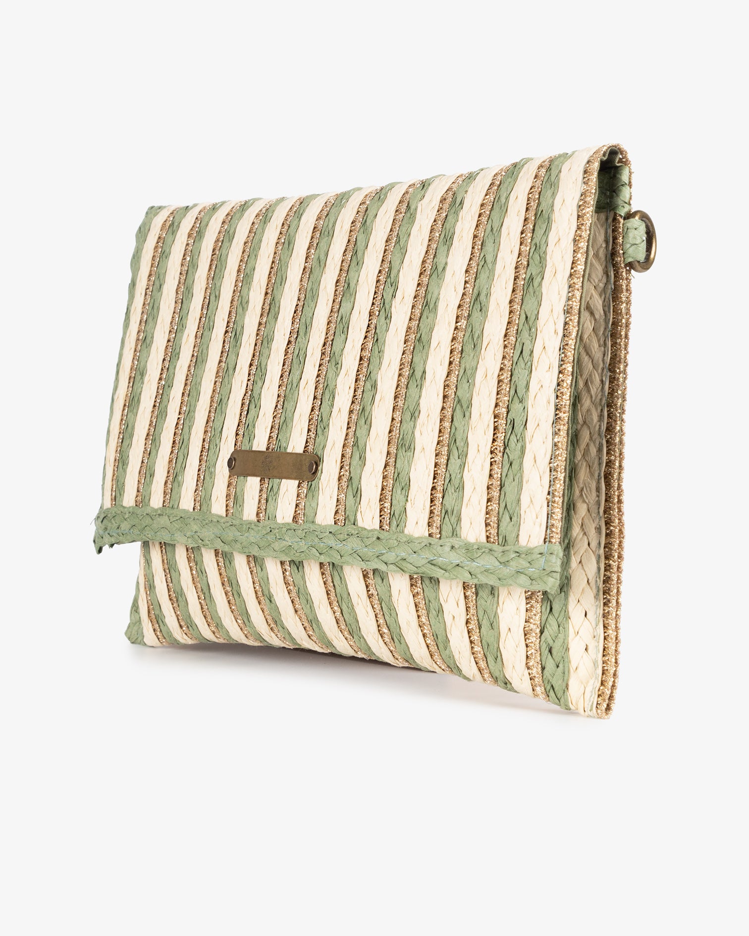 Bolso Alya Rafia Verde M