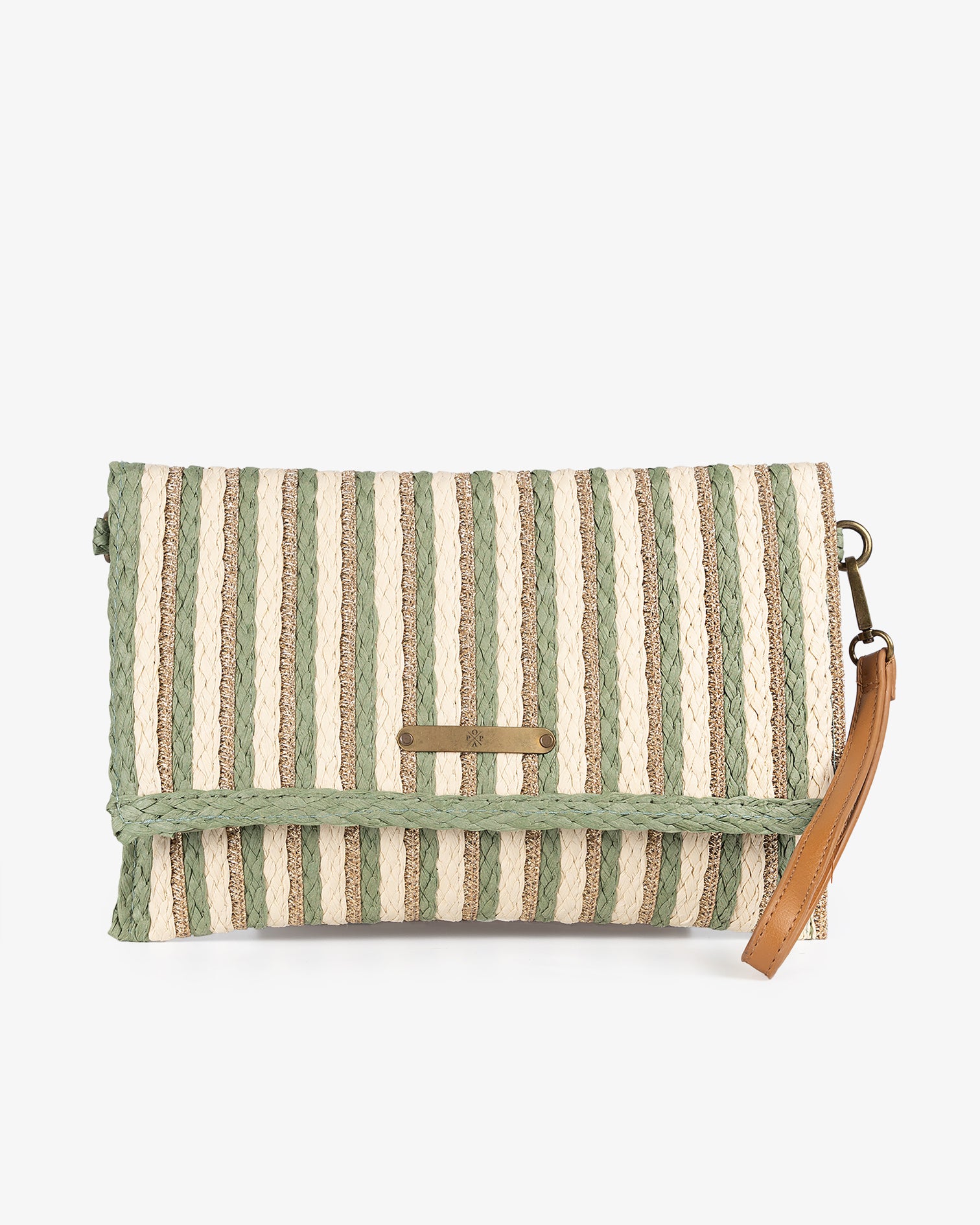 Bolso Alya Rafia Verde M
