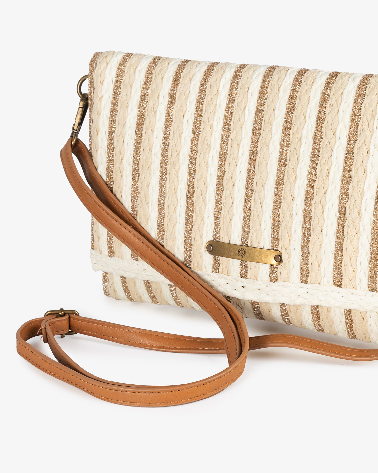 Bolso Alya Rafia Natural M