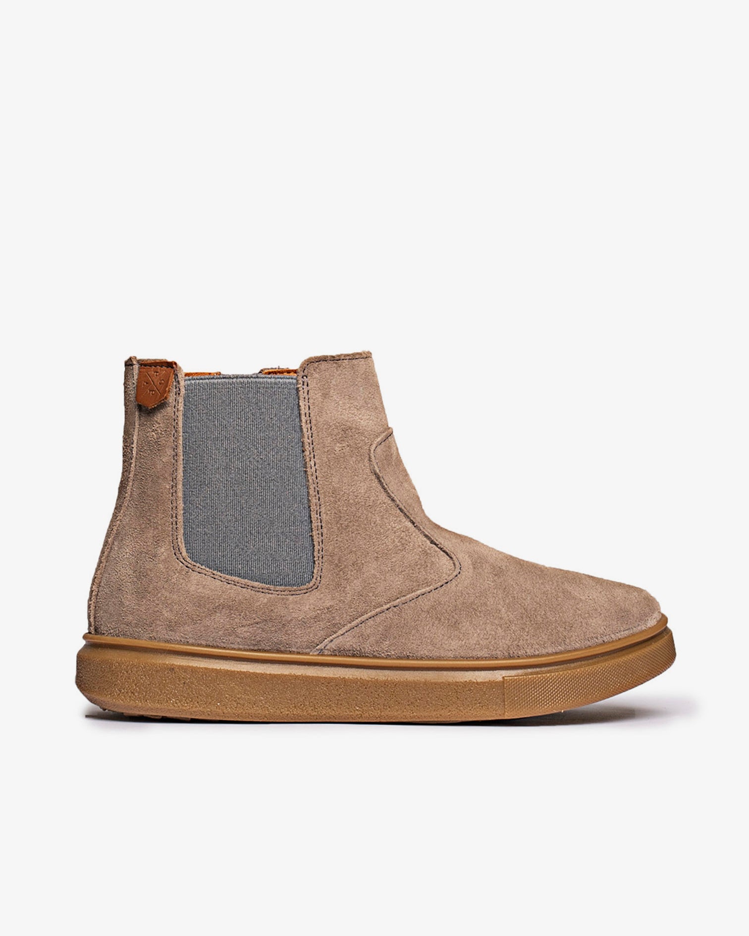 Bottines Mulan en daim gris pour enfants