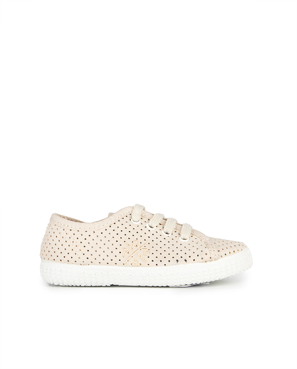 Sneaker Kids Sonic Picado Beig