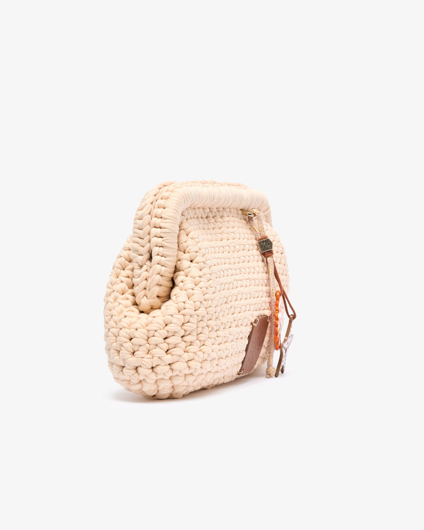 Bolso Oasis Crochet Beige