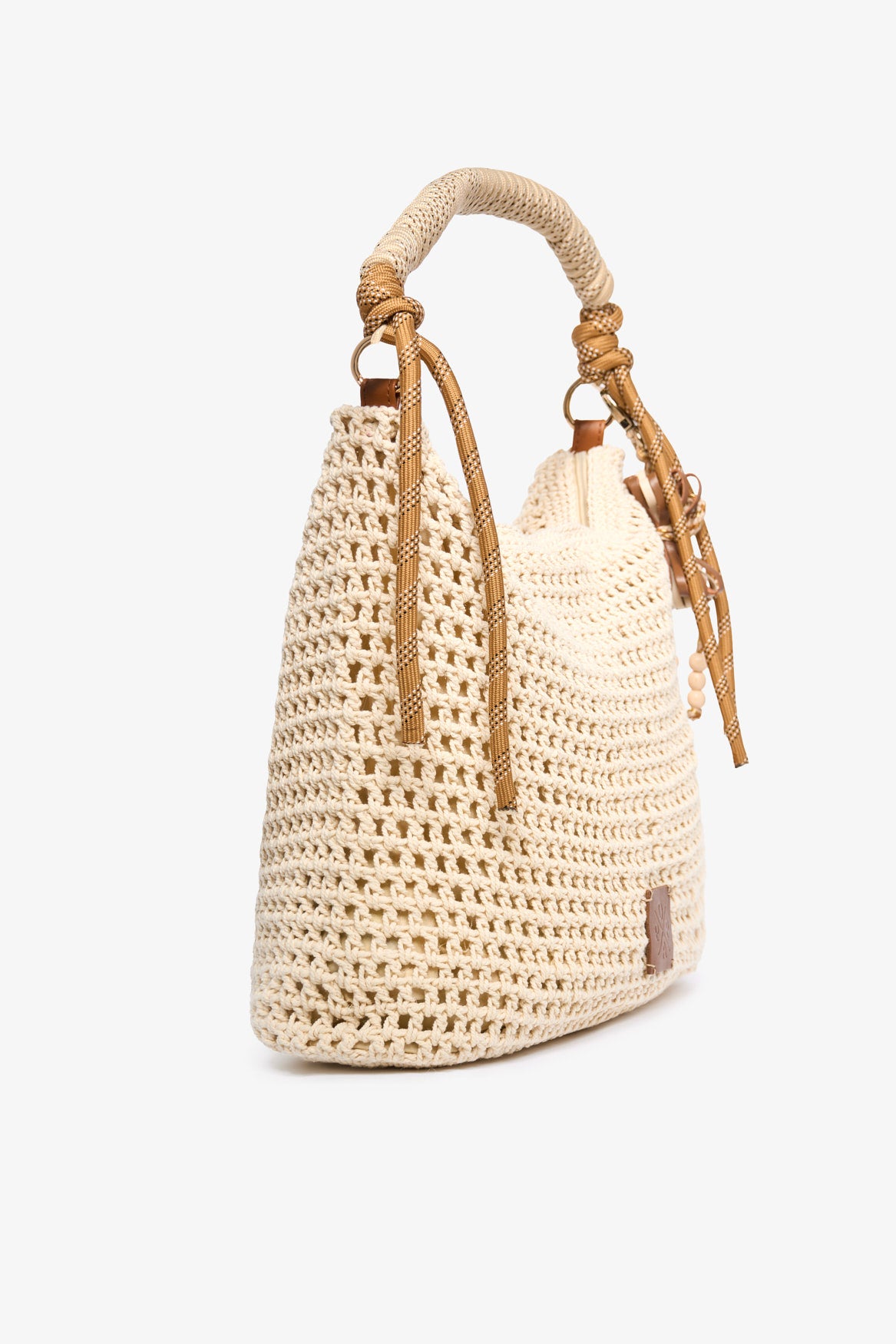Bolso Coast Crochet Beige