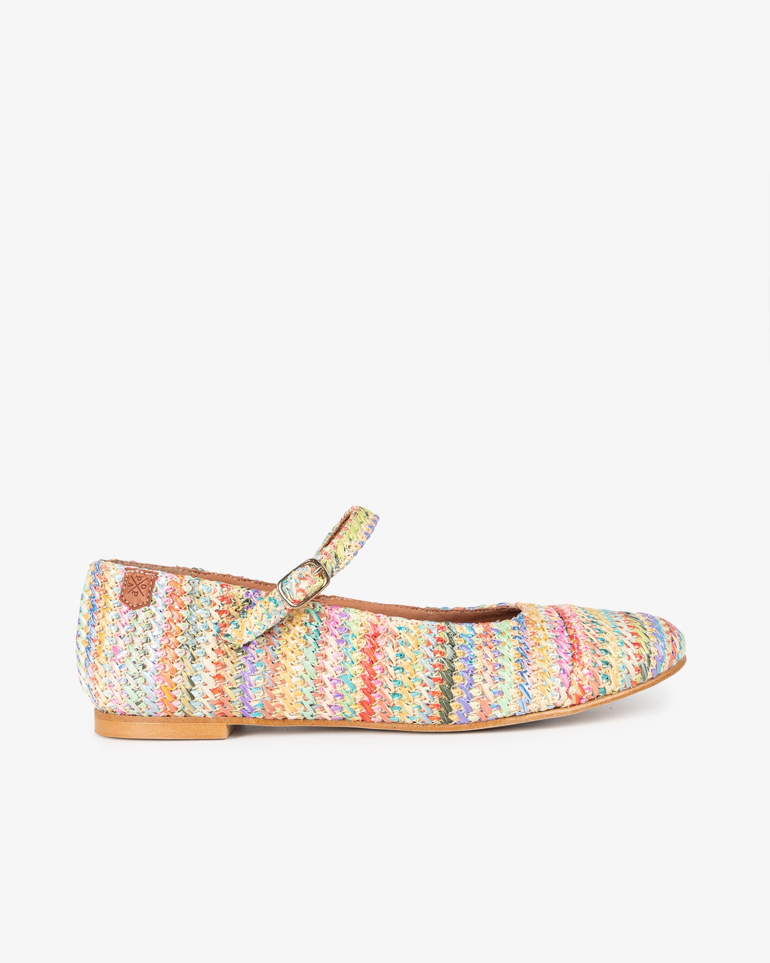 Bailarina Doris Rafia Multicolor