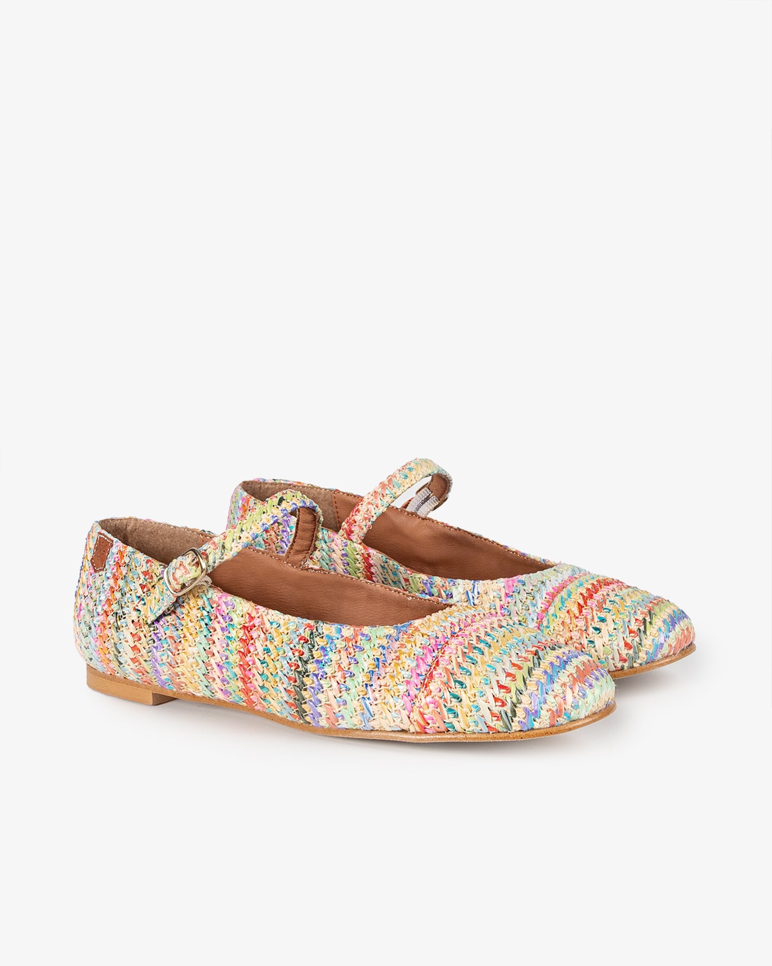 Bailarina Doris Rafia Multicolor