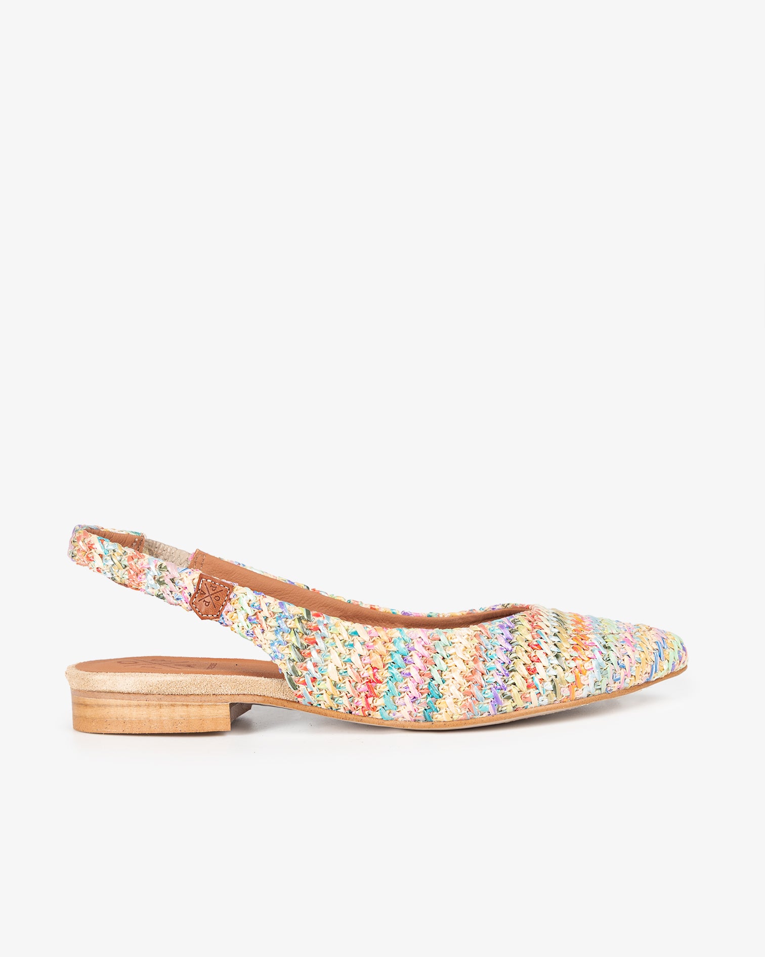 Bailarina Destalonada Locka Rafia Multicolor