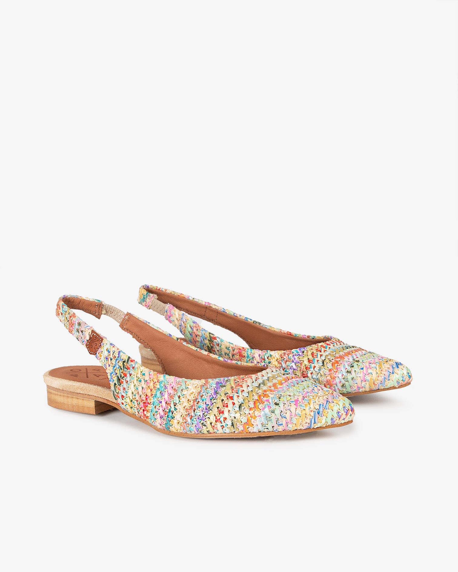 Bailarina Destalonada Locka Rafia Multicolor