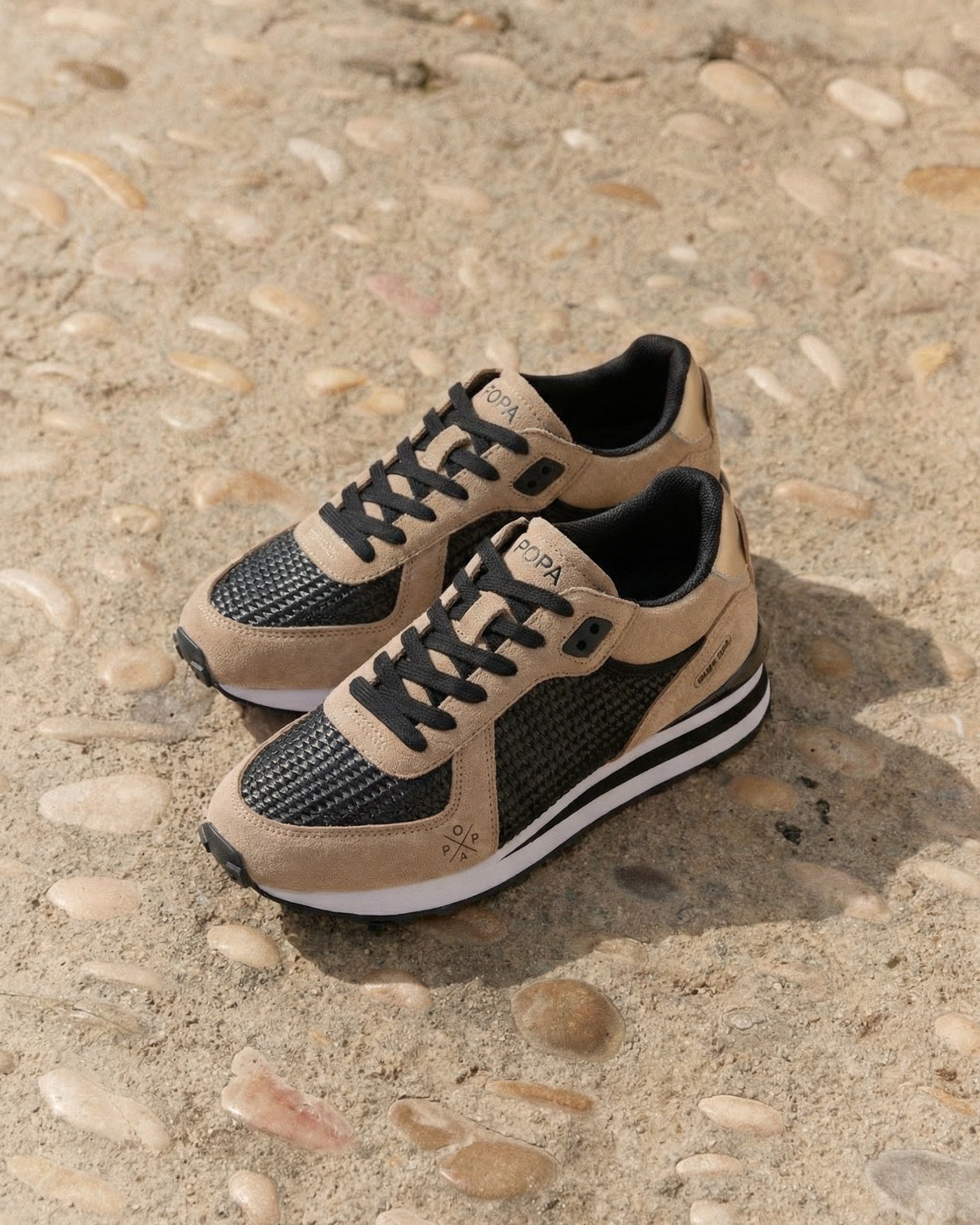 Zapatilla Blake Rafia Negra