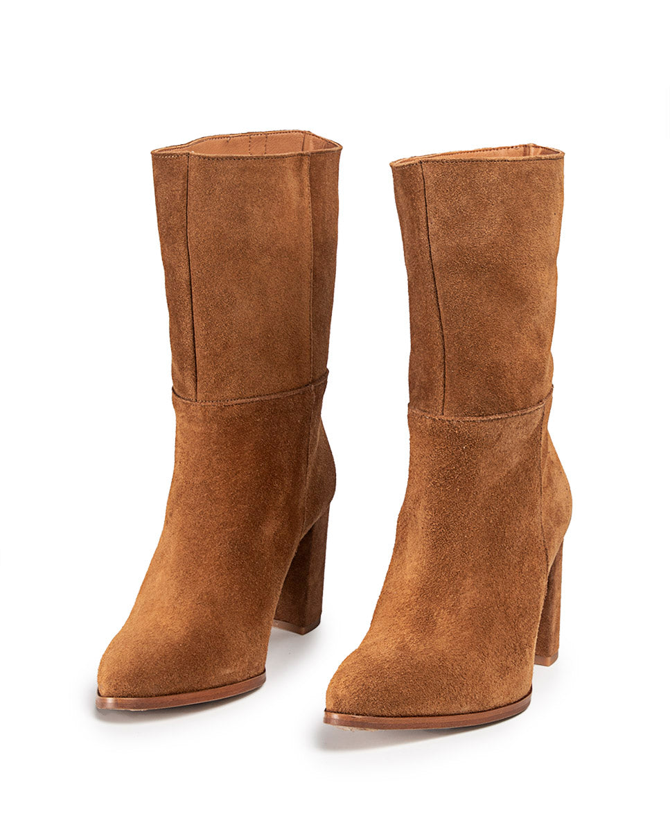 Bota Claudia Serraje Muscade