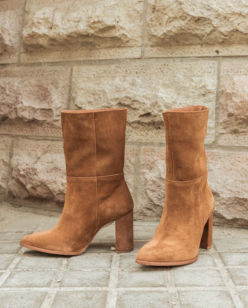 Bota Claudia Serraje Muscade