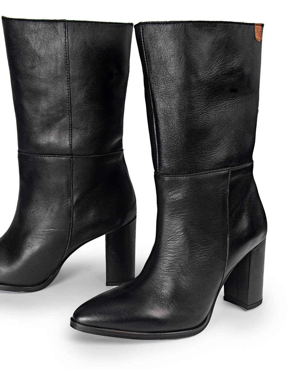 Bota Claudia Piel Negro