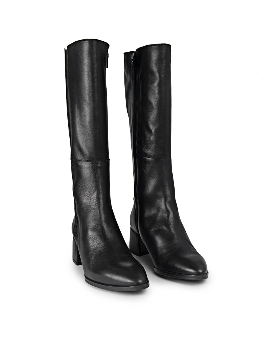 Bota Ayse Piel Negro
