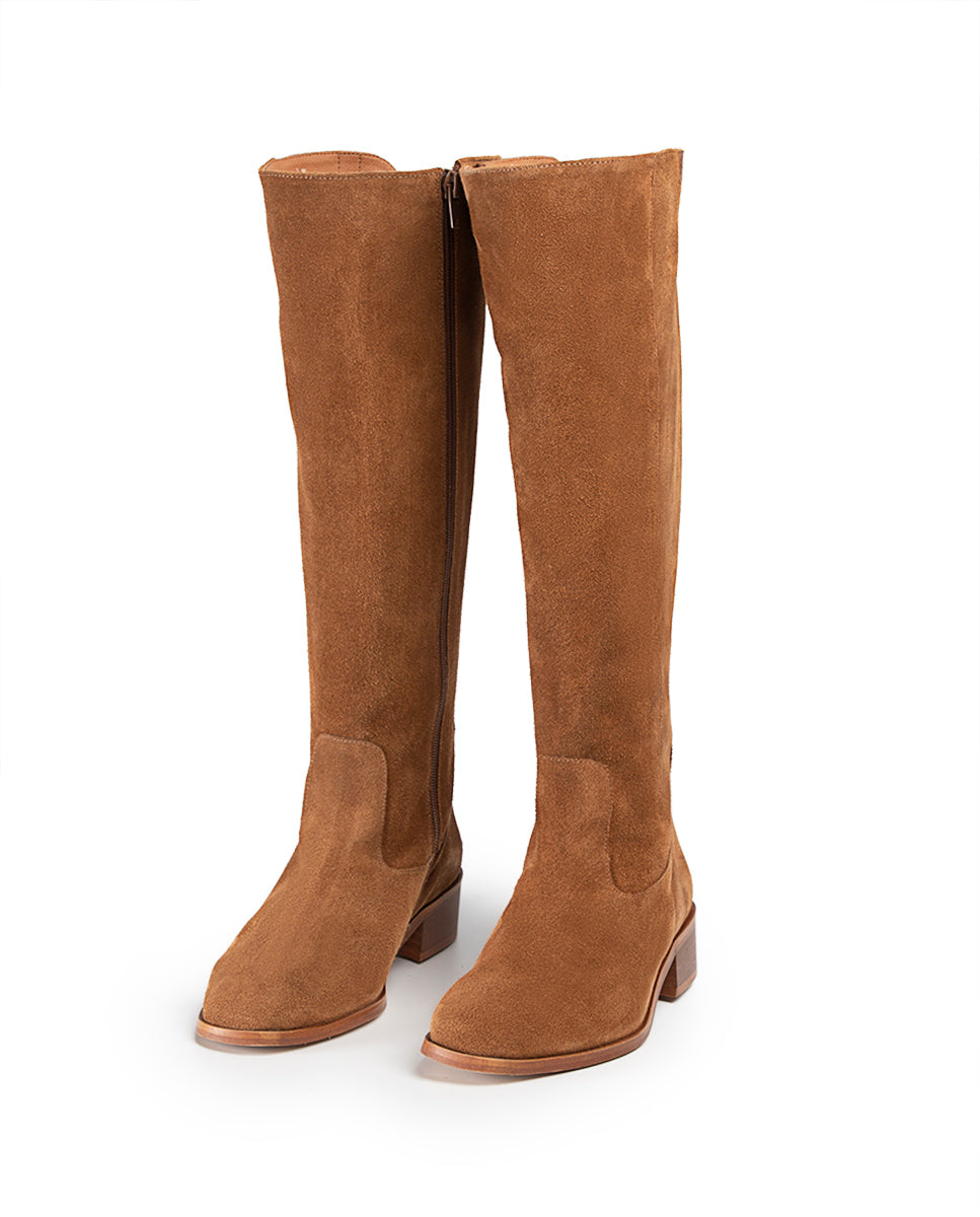 Bota Margaret Serraje Muscade