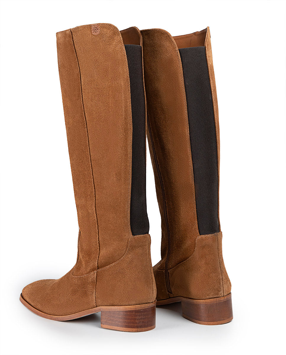 Bota Margaret Serraje Muscade