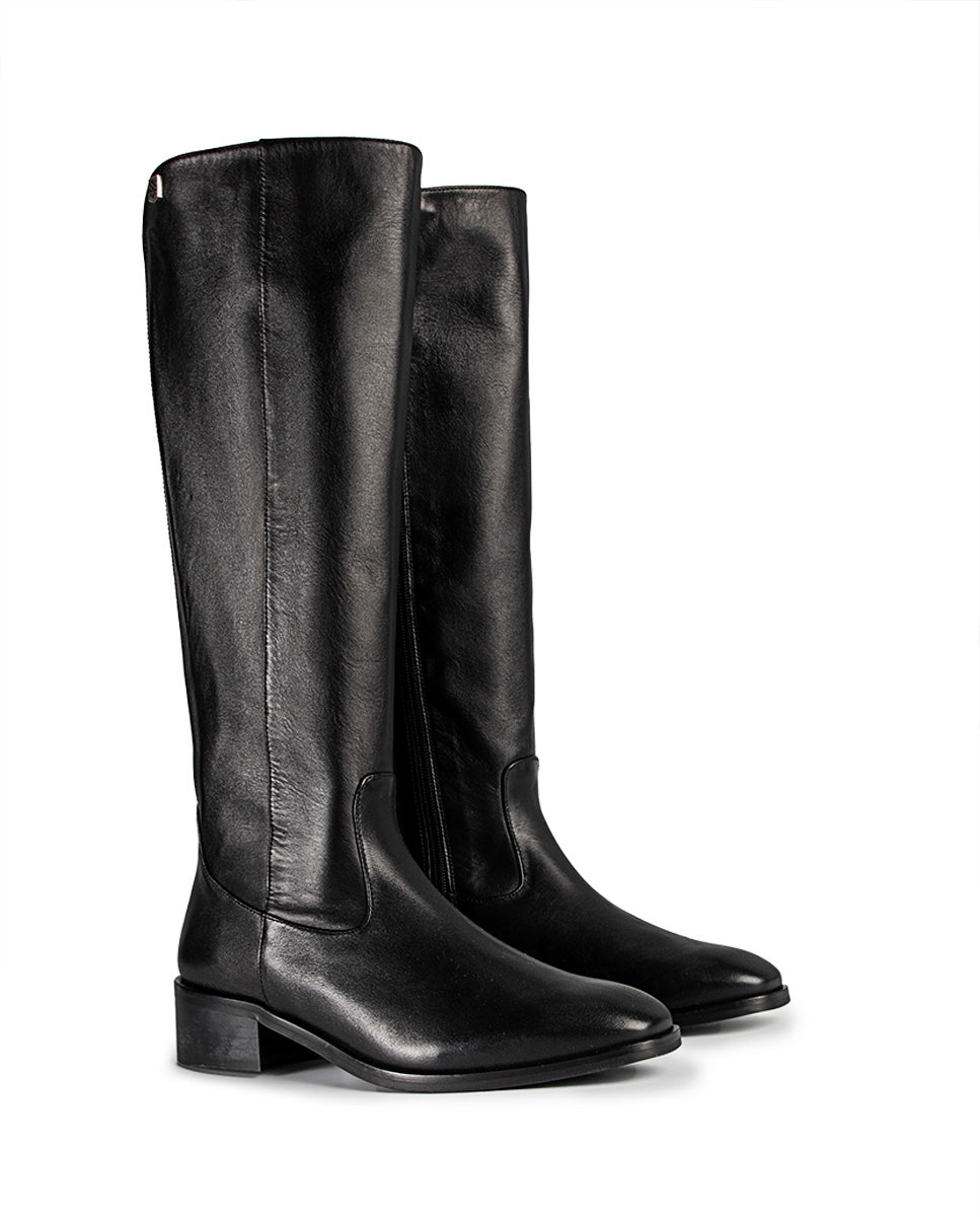Bota Margaret Piel Negro