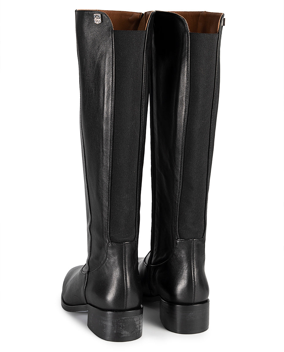 Bota Margaret Piel Negro