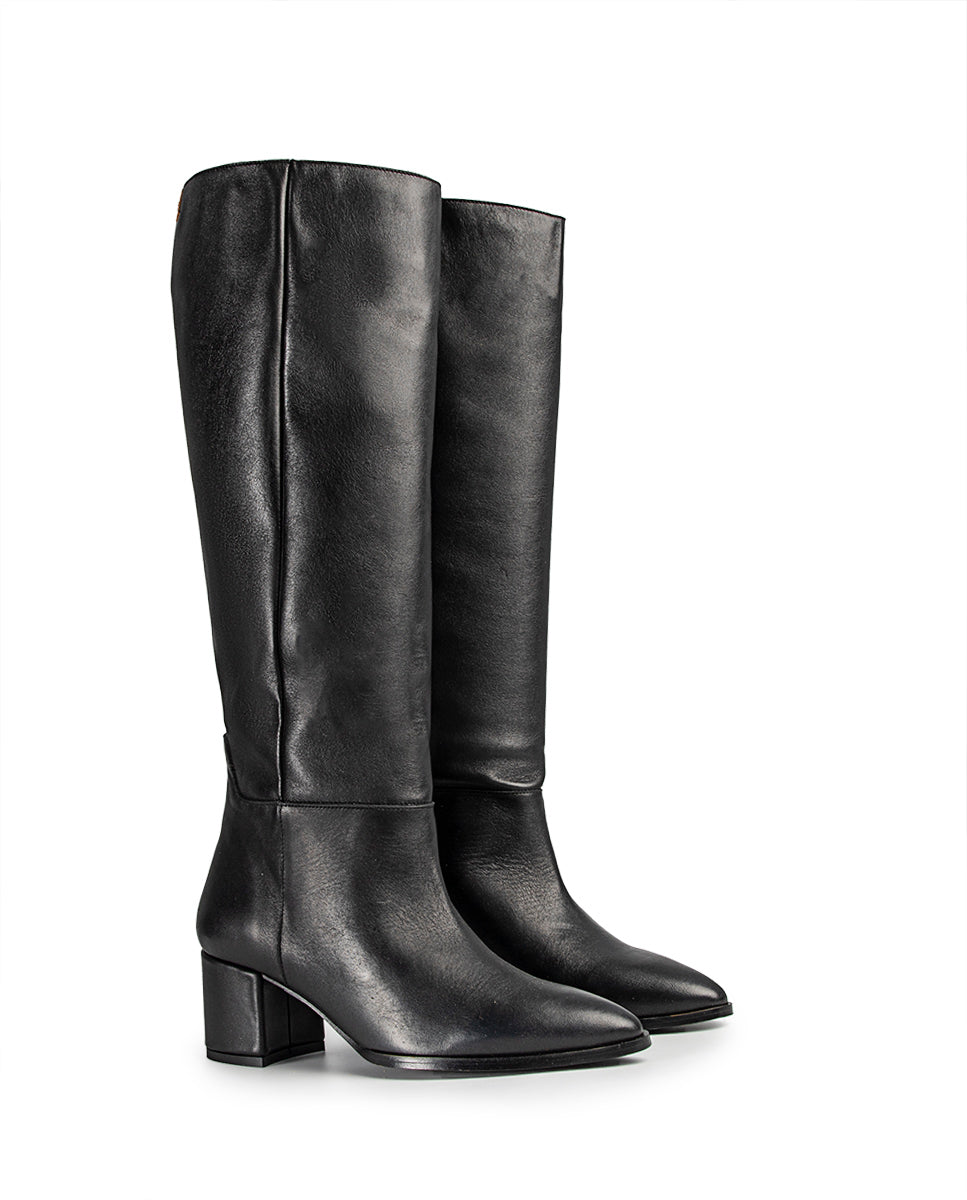Bota Alexia Piel Negro