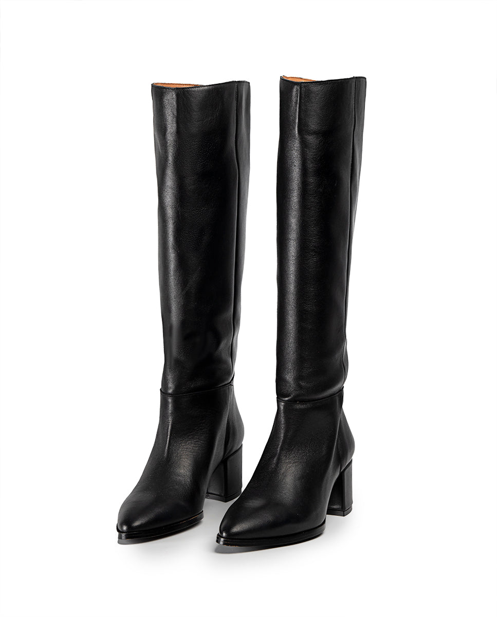 Bota Alexia Piel Negro