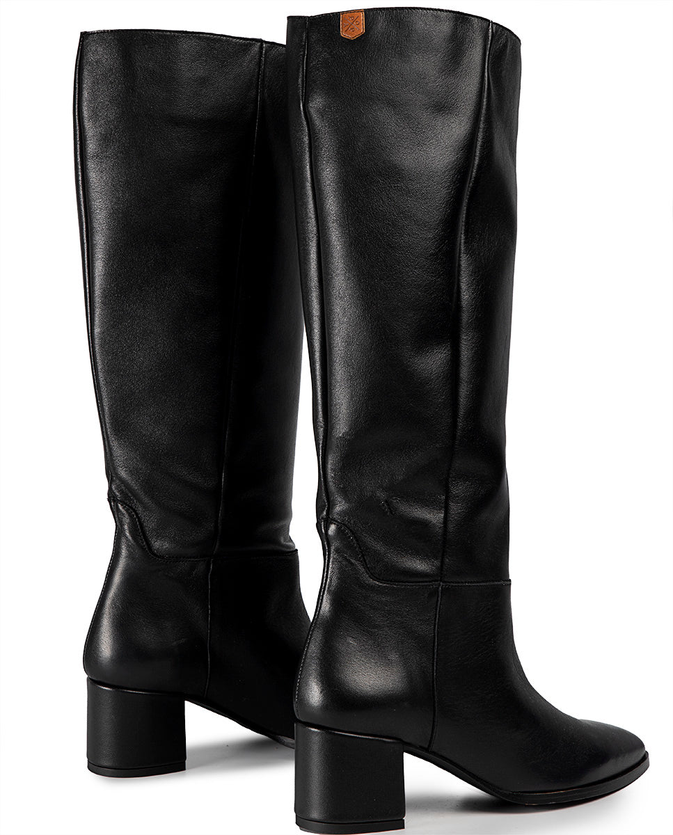 Bota Alexia Piel Negro