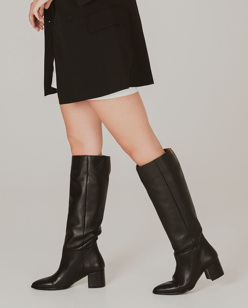 Bota Alexia Piel Negro