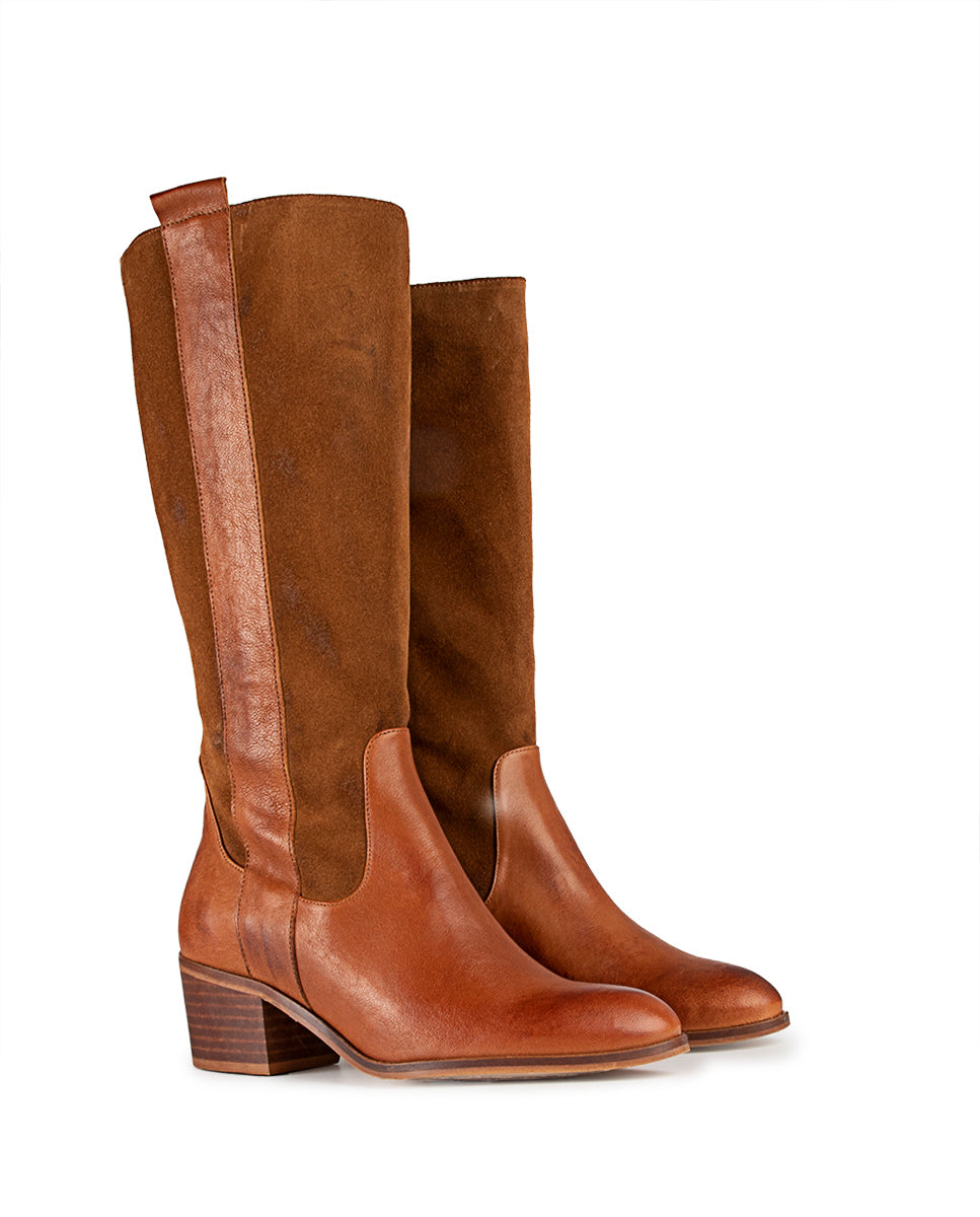 Bota Florence Piel Cuero