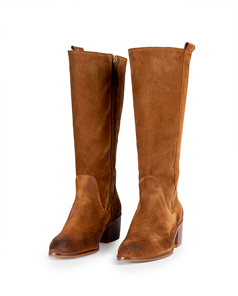 Bota Florence Serraje Muscade