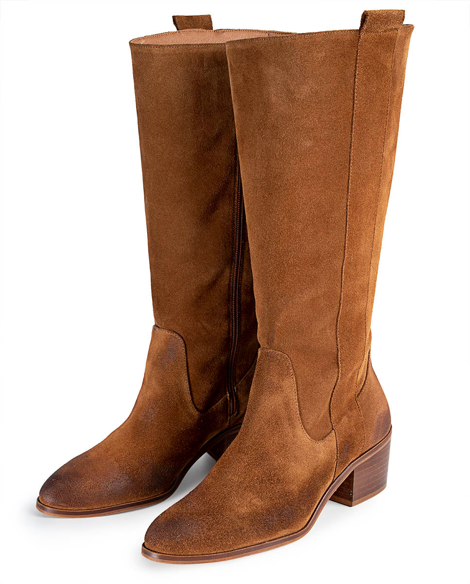Bota Florence Serraje Muscade