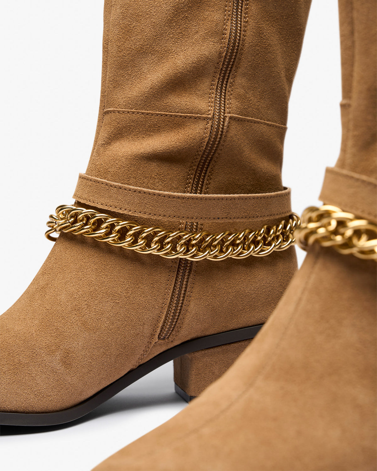 Bota Beige de Mujer Lercois 36