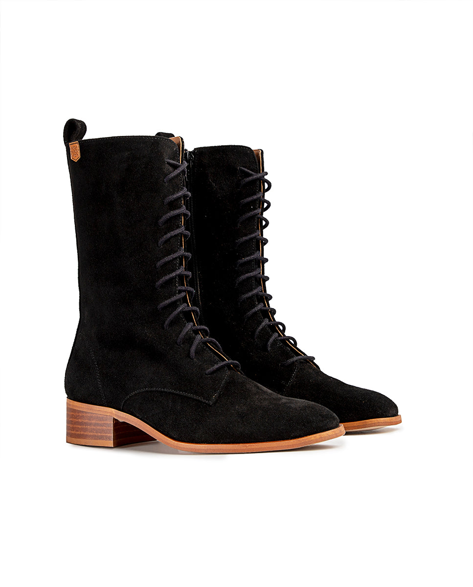 Bota Amanda Serraje Negro