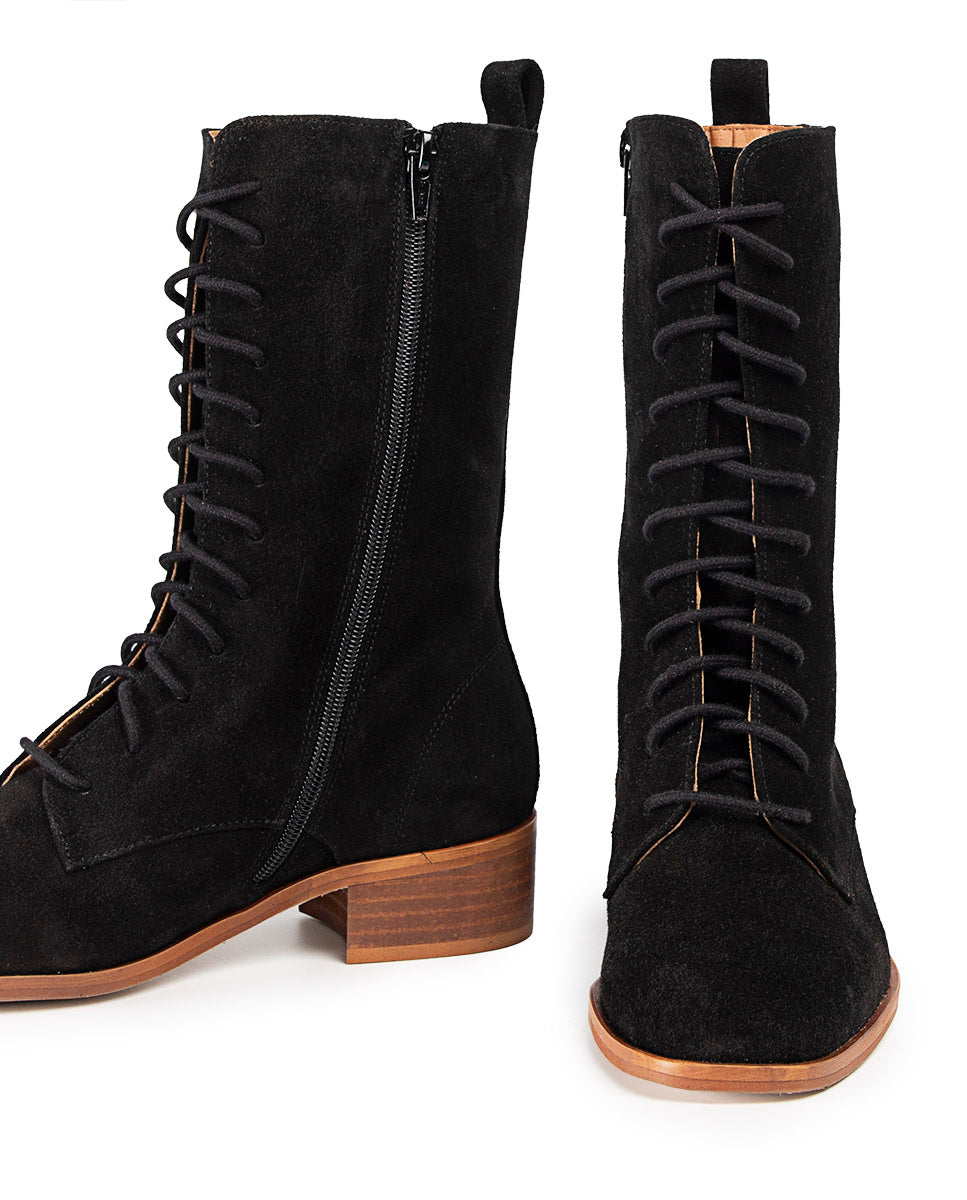 Bota Amanda Serraje Negro