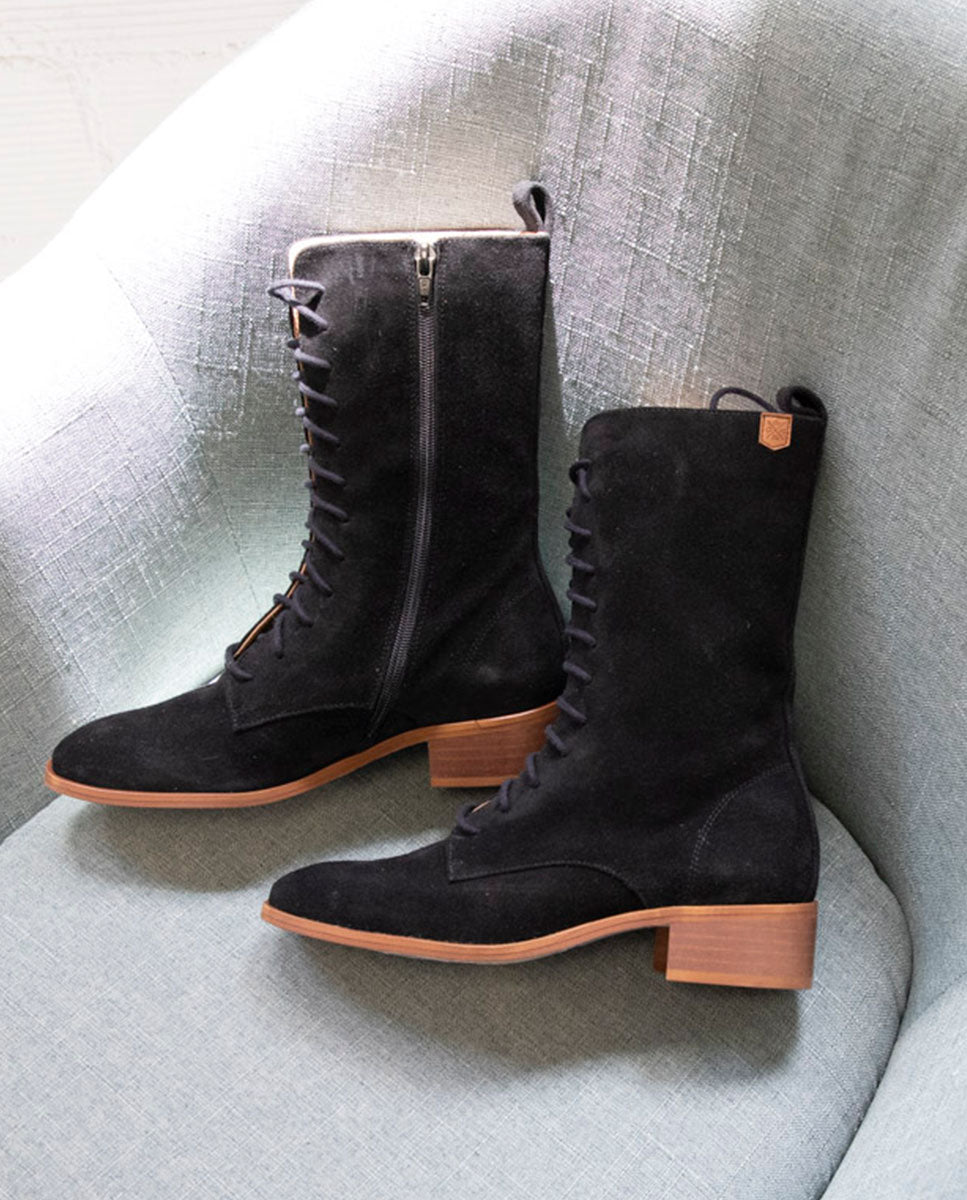 Bota Amanda Serraje Negro
