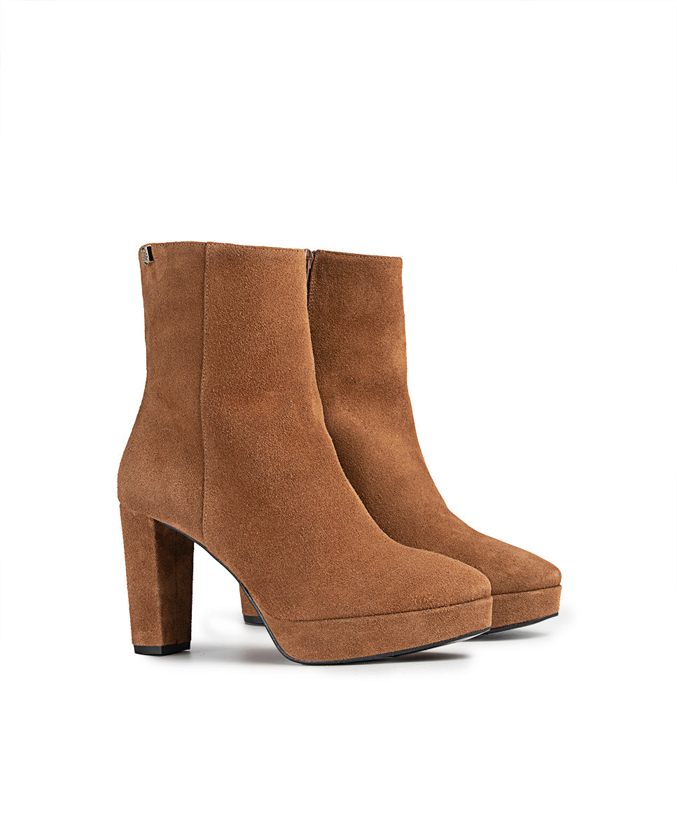 Botin Venus Serraje Muscade
