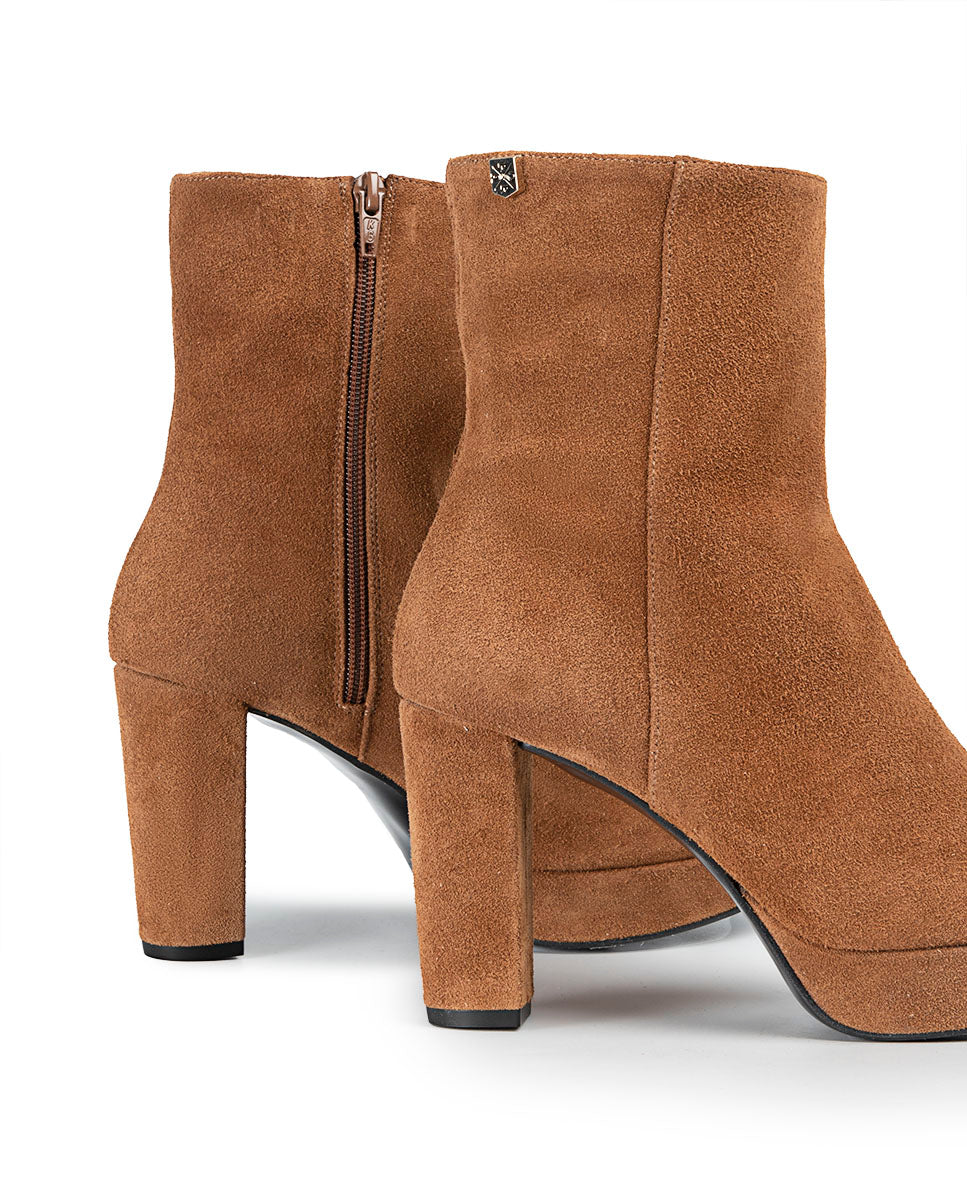 Botin Venus Serraje Muscade